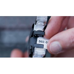 "PATCHBOX Identification Labels 96pcs - Organize and Simplify with Durable Cable Labels | Manufacturer Part IDLABELW"